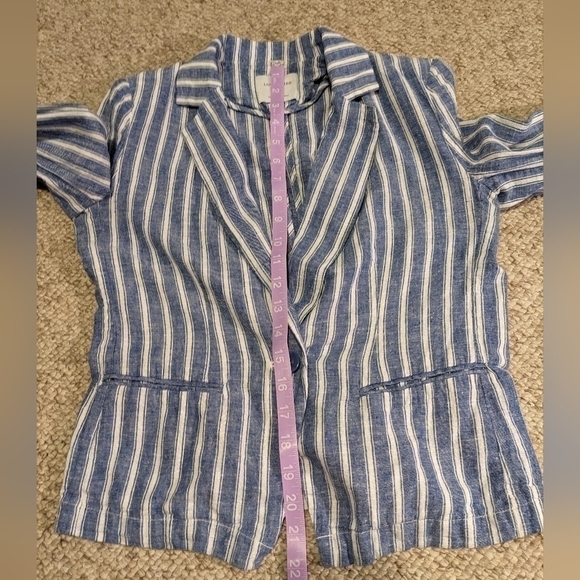 Love Tree medium Linen blend blazer - Picture 7 of 11